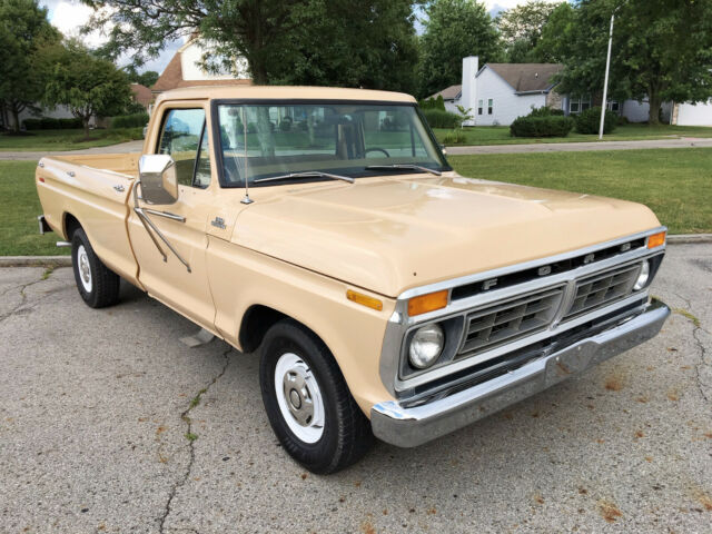 1977 Tan Ford F-150 Standard Cab Pickup