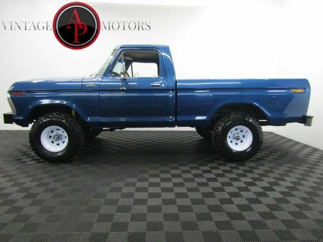 1977 Blue Ford F-150 --