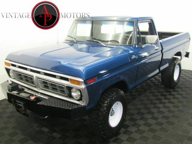 1977 Blue Ford F-150 --