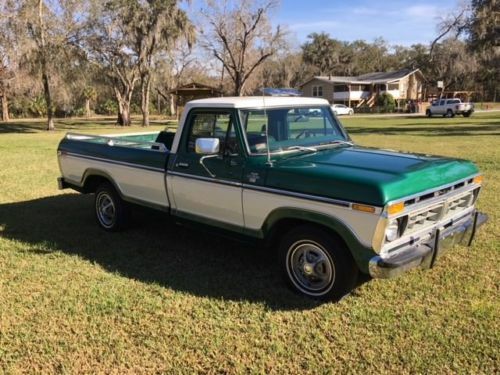 1977 Green Ford F-150 Crew Cab Pickup