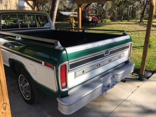 1977 Green Ford F-150 Crew Cab Pickup