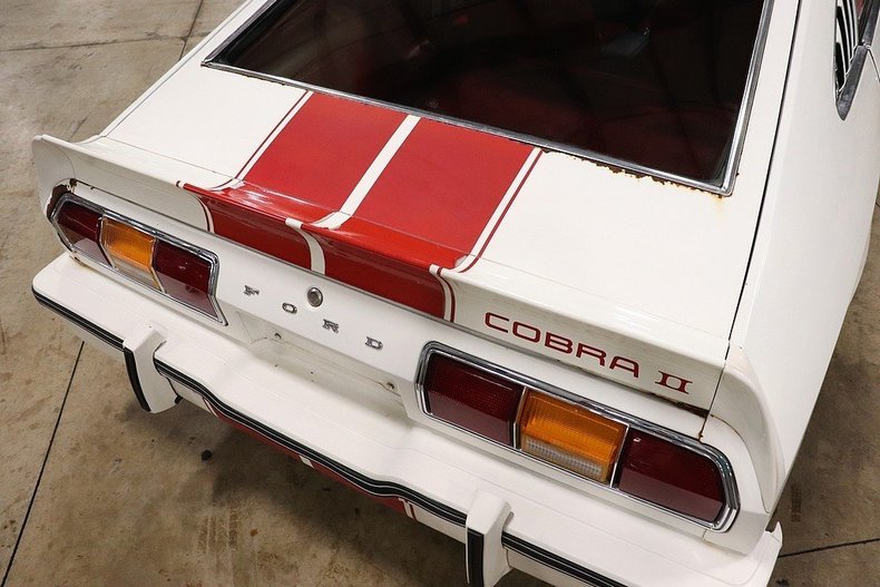 1977 White Ford Mustang Coupe