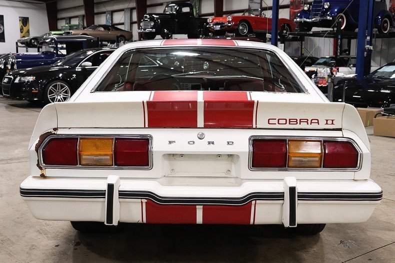1977 White Ford Mustang Coupe
