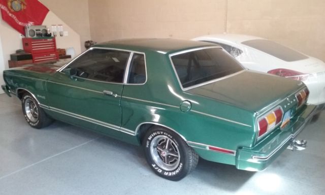 1977 Green Ford Mustang Coupe