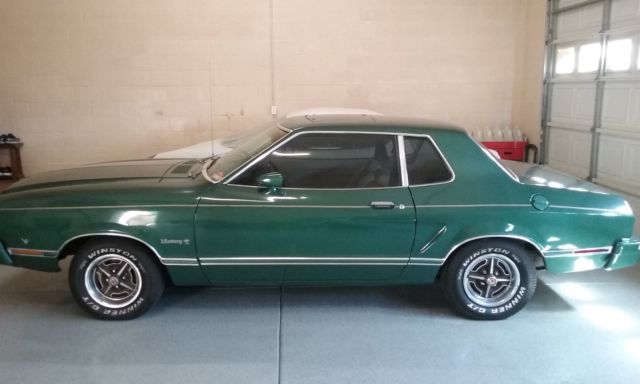 1977 Green Ford Mustang Coupe
