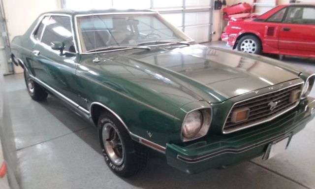 1977 Green Ford Mustang Coupe