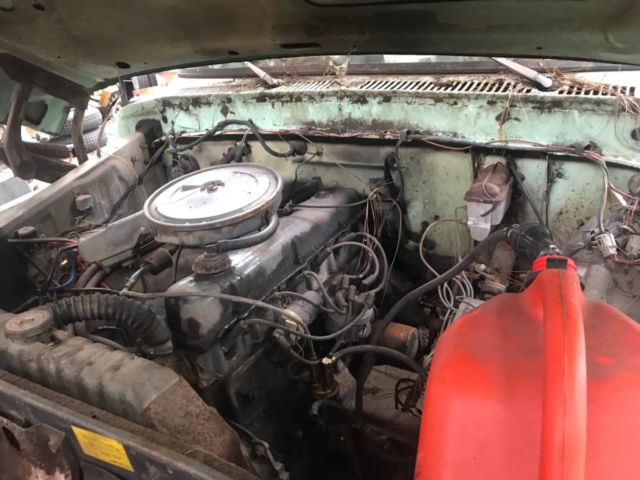 1977 Green Ford F-100 Standard Cab Pickup