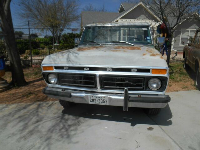 1977 Green Ford 1/2 Ton Pickup Extended Crew Cab Pickup