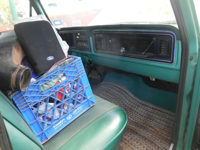 1977 Green Ford 1/2 Ton Pickup Extended Crew Cab Pickup