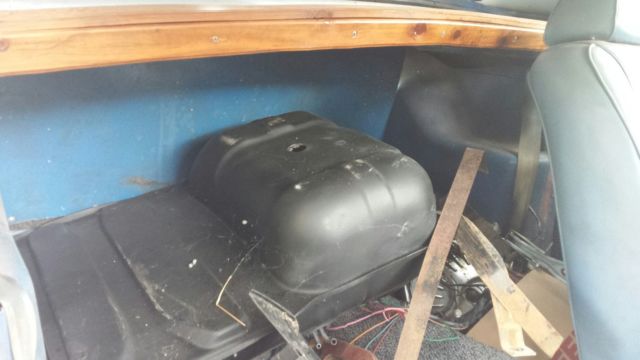 1977 Blue Ford Pinto Convertible