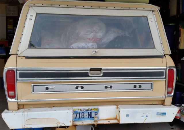 1977 Tan Ford F-150 Standard Cab Pickup