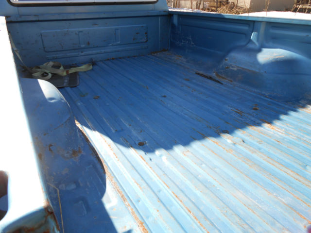 1977 Blue Ford F-250 Standard Cab Pickup