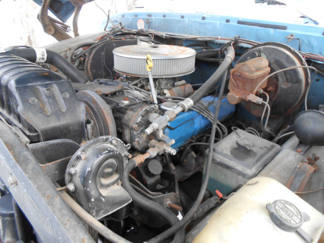 1977 Blue Ford F-250 Standard Cab Pickup