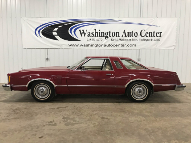 1977 Red Ford Thunderbird Sedan