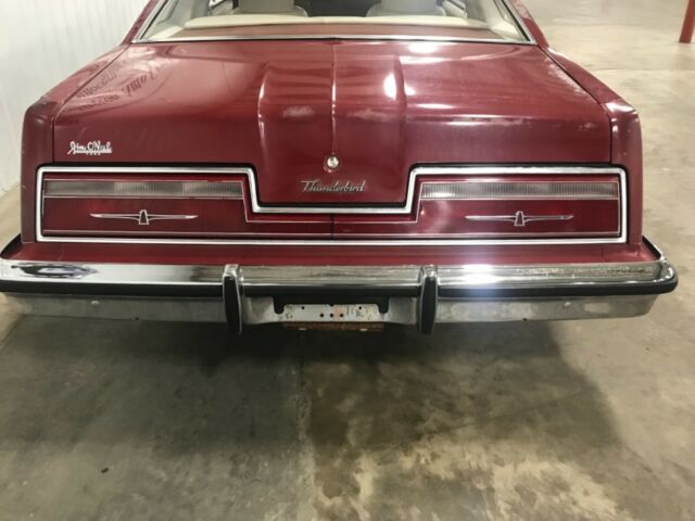 1977 Red Ford Thunderbird Sedan