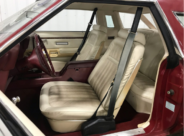 1977 Red Ford Thunderbird Sedan