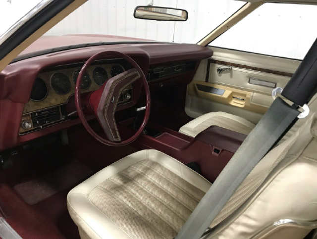 1977 Red Ford Thunderbird Sedan