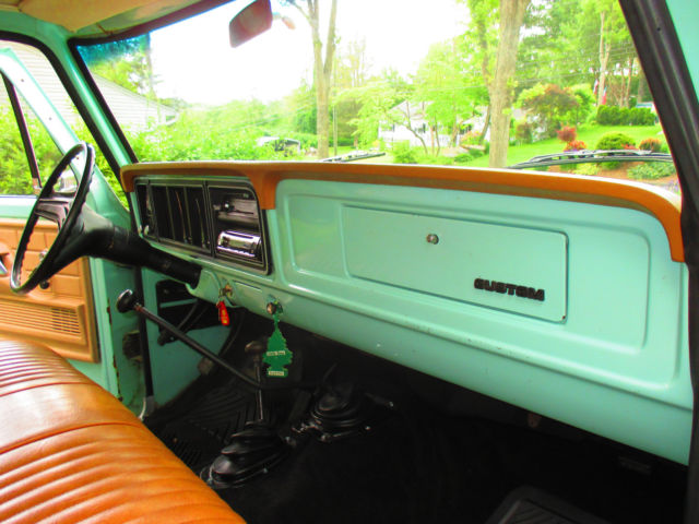 1977 GREEN Ford F-150 Fleetside 6.5 Feet