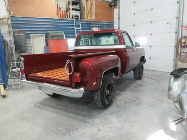 1977 Red Pearl Chevrolet C-10 regular
