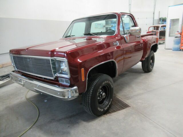 1977 Red Pearl Chevrolet C-10 regular