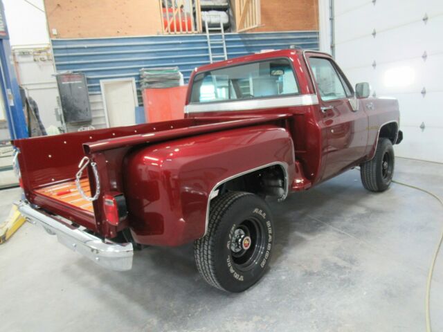 1977 Red Pearl Chevrolet C-10 regular