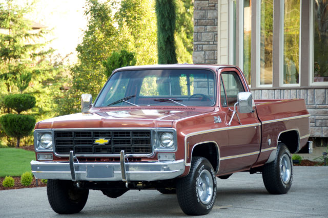 1977 Salmon GMC Sierra 1500 Standard Cab Pickup