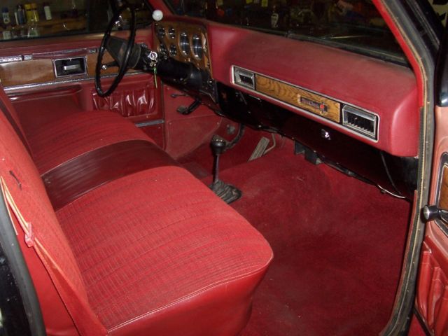 1977 Black GMC Sierra 2500 Standard Cab Pickup