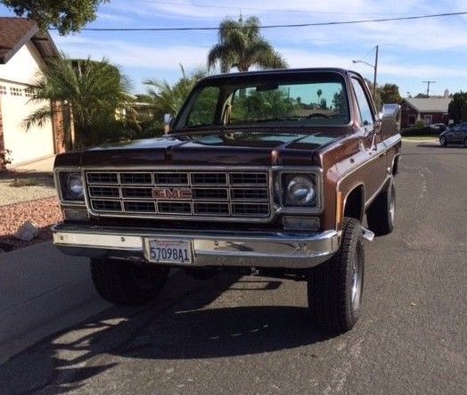 1977 Brown Chevrolet C/K Pickup 1500 Standard Cab Pickup