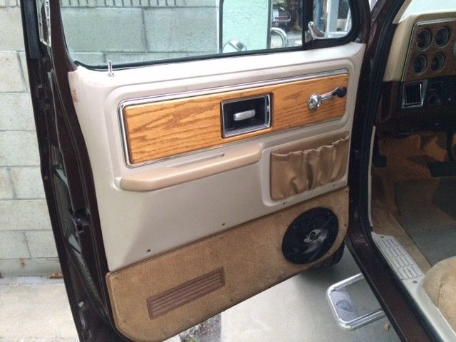 1977 Brown Chevrolet C/K Pickup 1500 Standard Cab Pickup