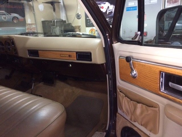 1977 Brown Chevrolet C/K Pickup 1500 Standard Cab Pickup