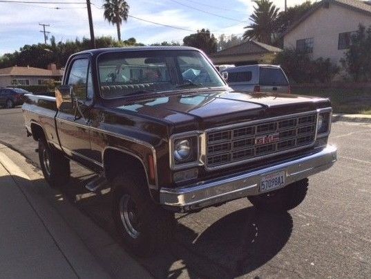 1977 Brown Chevrolet C/K Pickup 1500 Standard Cab Pickup