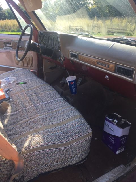 1977 Red Chevrolet C/K Pickup 1500 Standard Cab Pickup