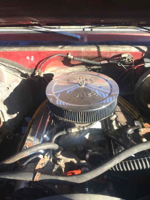 1977 Red Chevrolet C/K Pickup 1500 Standard Cab Pickup