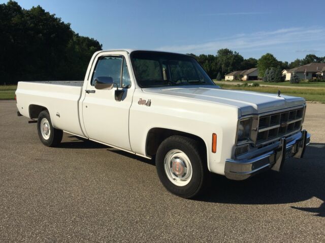 1977 White GMC 1500 Standard Cab Pickup