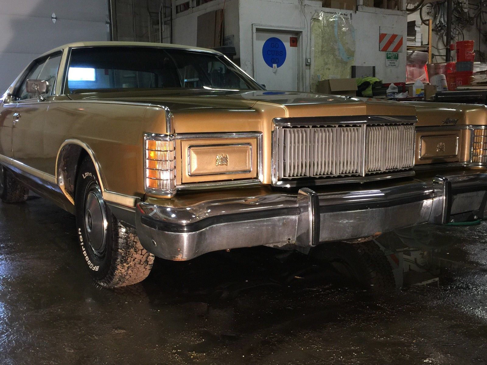 1977 Gold Mercury Grand Marquis Sedan