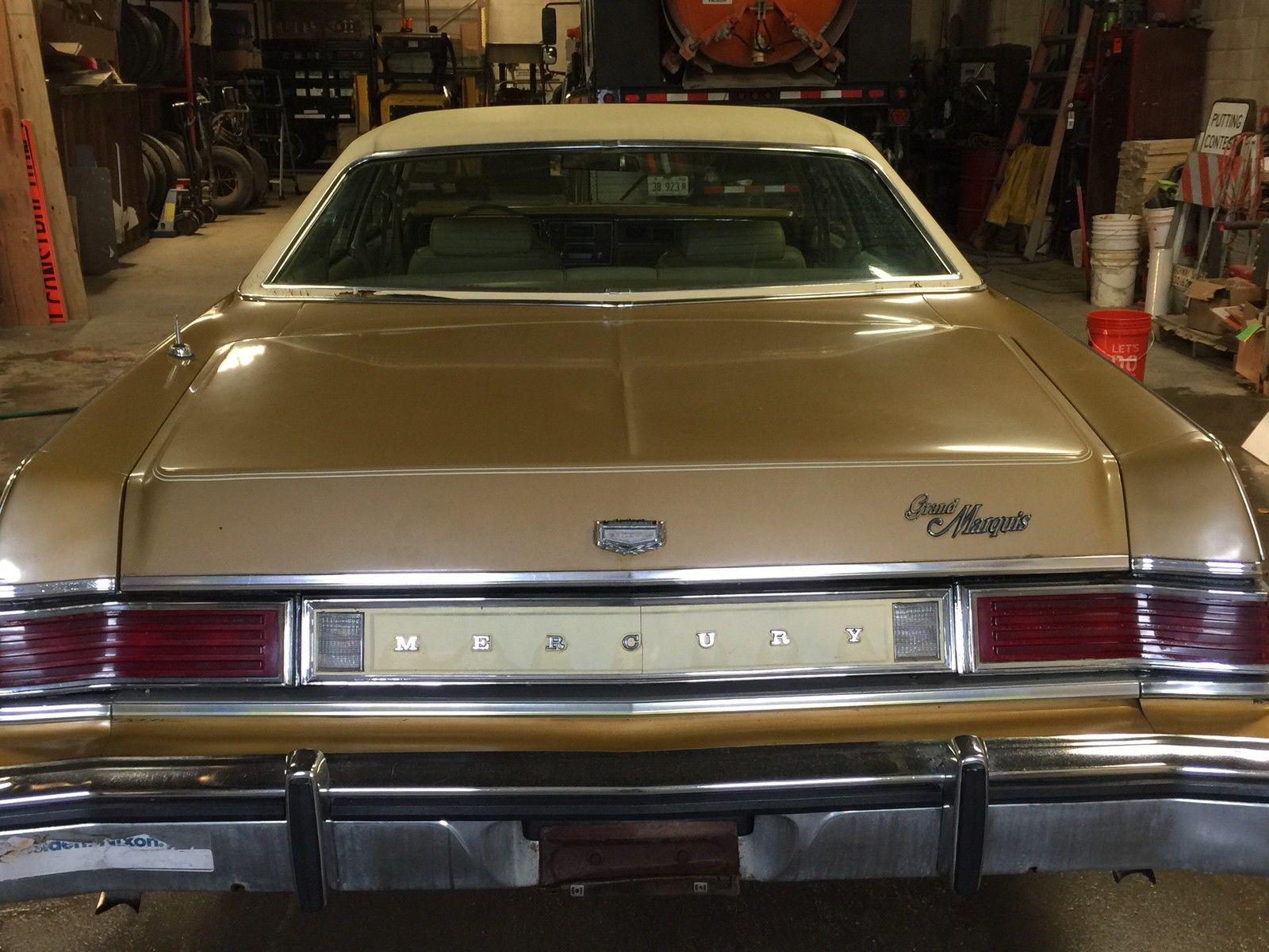 1977 Gold Mercury Grand Marquis Sedan