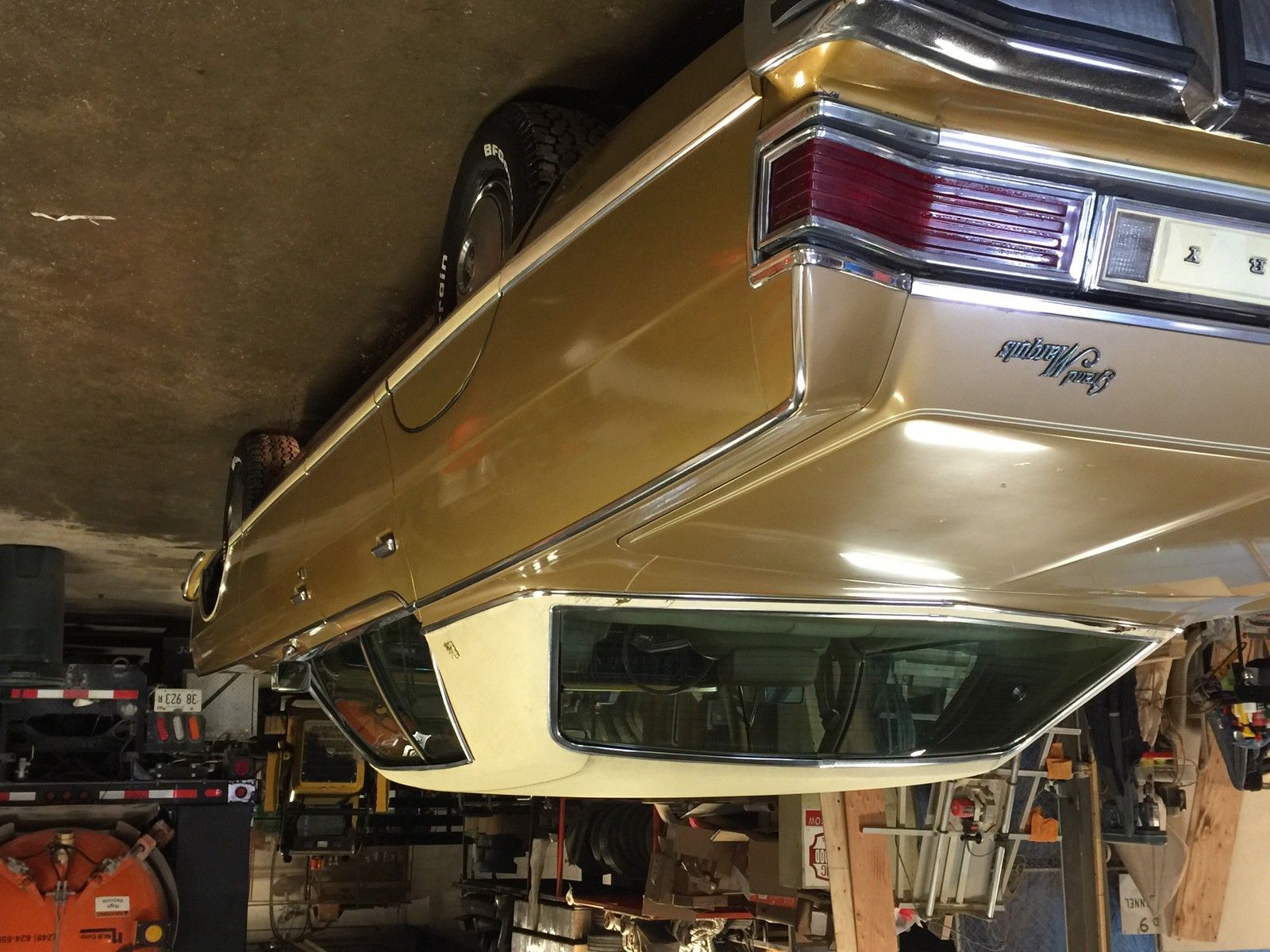 1977 Gold Mercury Grand Marquis Sedan