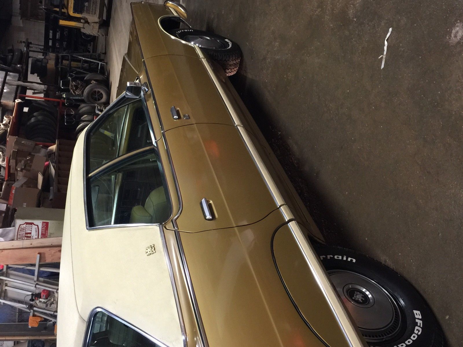 1977 Gold Mercury Grand Marquis Sedan