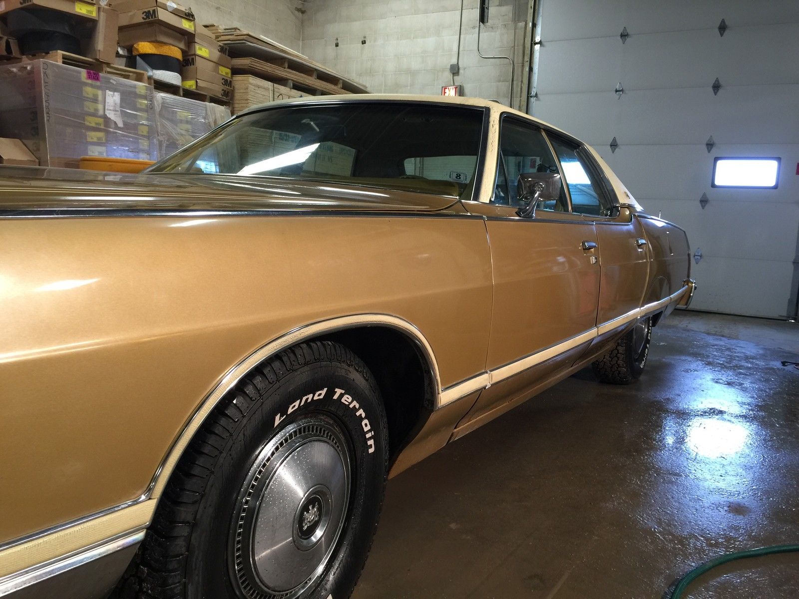 1977 Gold Mercury Grand Marquis Sedan