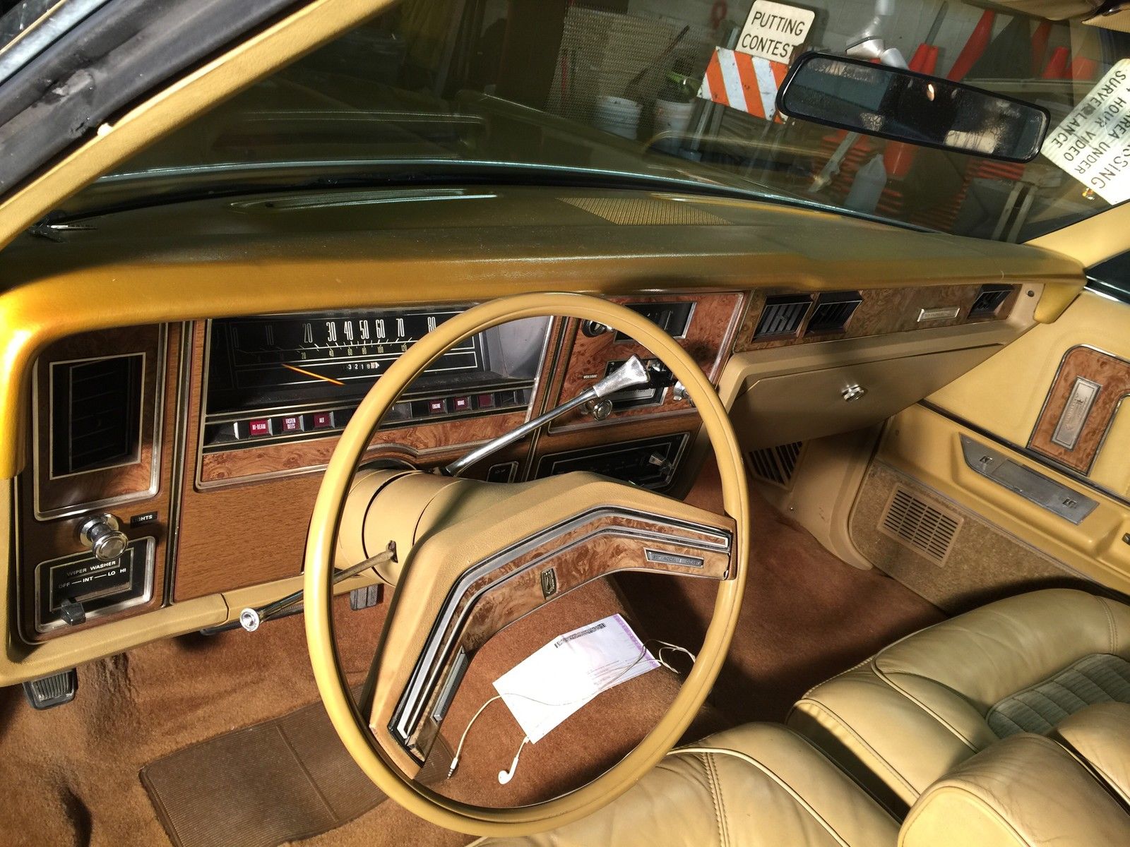 1977 Gold Mercury Grand Marquis Sedan