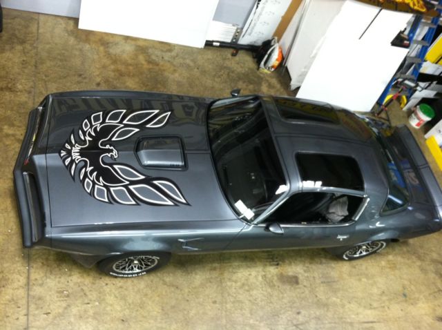 1977 Gray Pontiac Trans Am Coupe