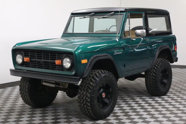 1977 Green Ford Bronco