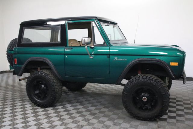 1977 Green Ford Bronco