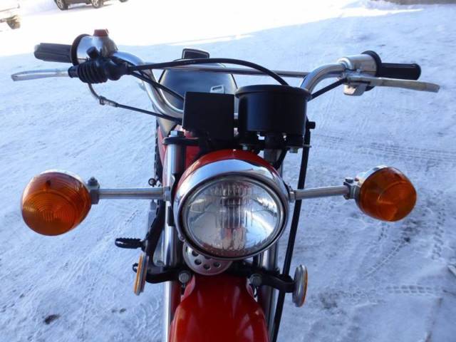 1977 Red Honda XL75 --
