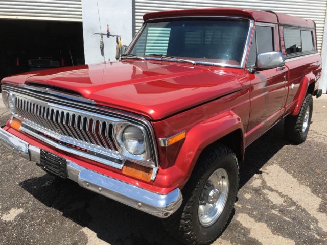 1977 Red AMC J20 PICKUP