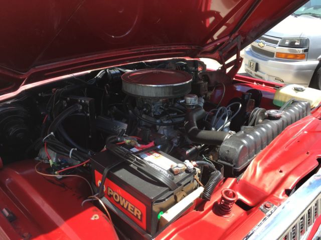 1977 Red AMC J20 PICKUP