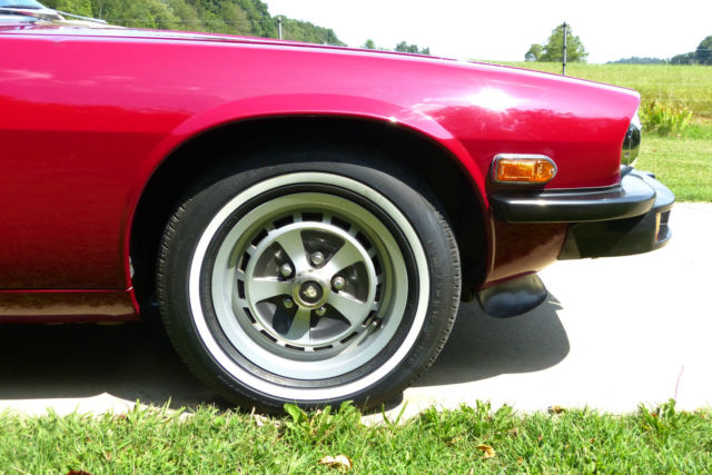 1977 Regency-Red Jaguar XJS 2 Door Coupe