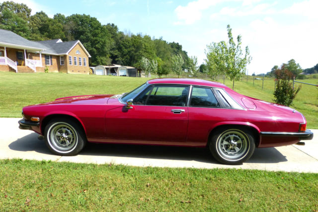 1977 Regency-Red Jaguar XJS 2 Door Coupe