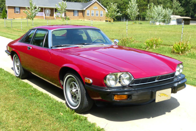 1977 Regency-Red Jaguar XJS 2 Door Coupe