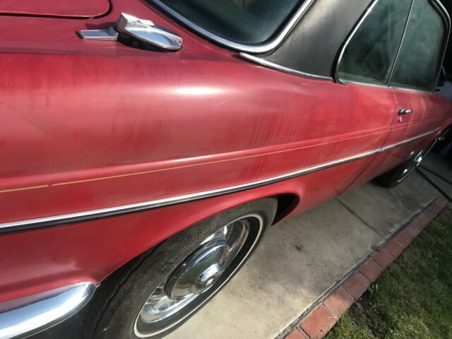 1977 Red Jaguar XJ Coupe